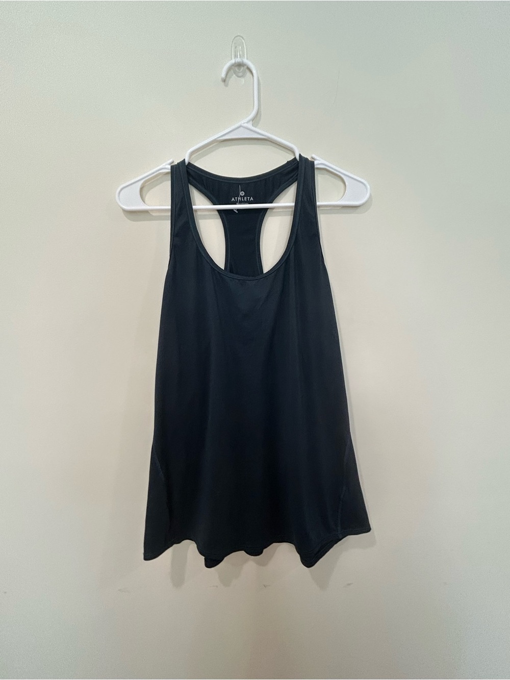 Athleta Black Racerback Performance Tank